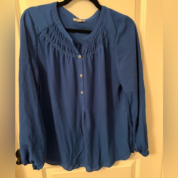 Max studio medium Women's Blue Blouse - Picture 1 of 5